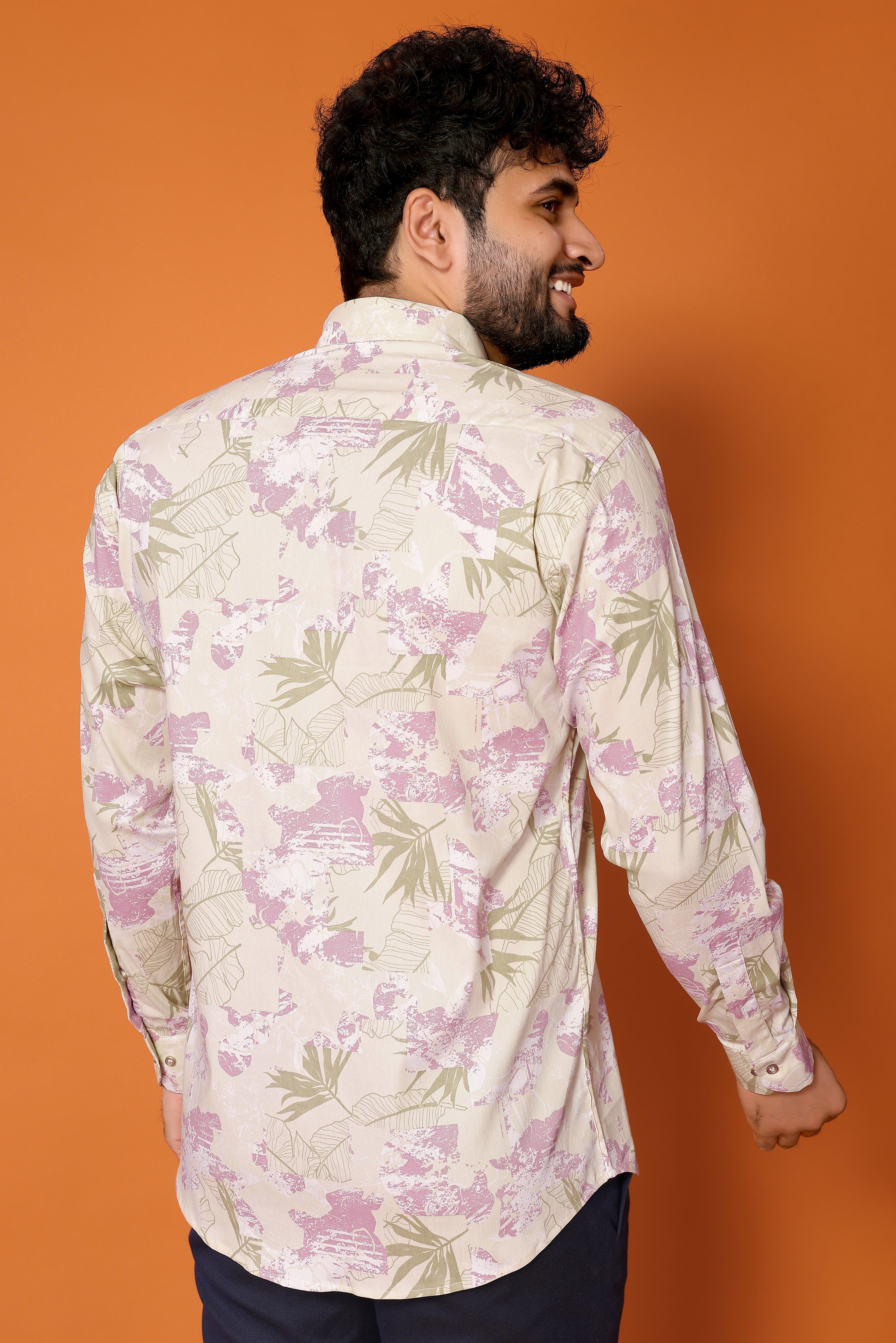 Stylish Casual & Classy Cotton Printed Multi Colour Full Sleeve Shirt